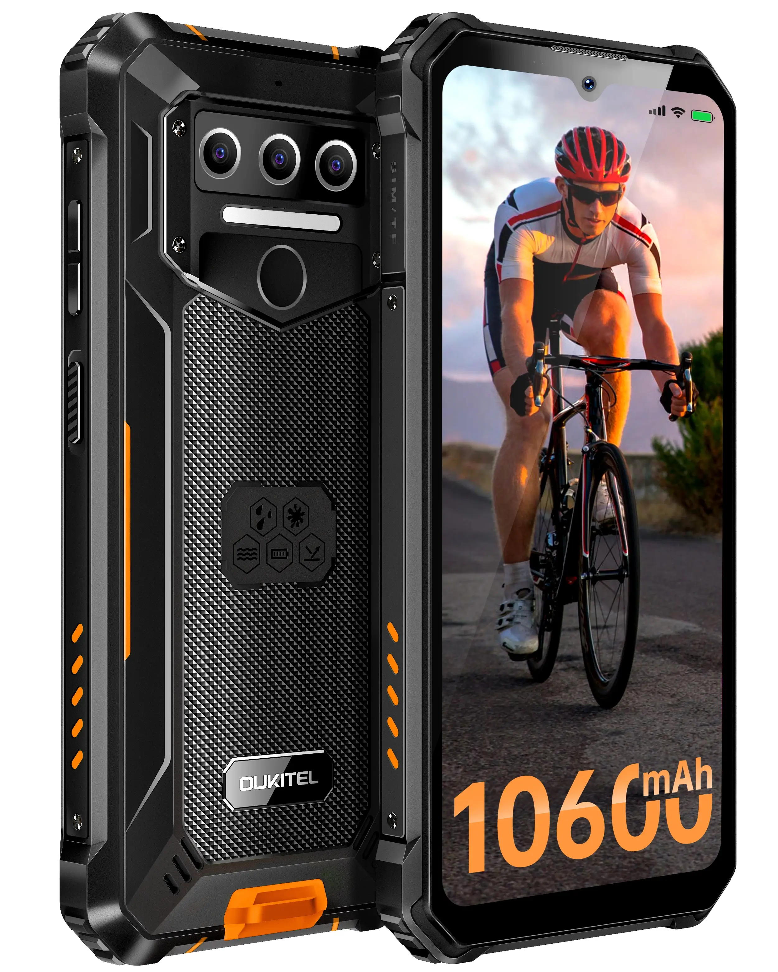 Oukitel WP23 10600mAh Android 13 Waterproof Droproof Military Grade Phone (4+64GB NFC) - Image 4