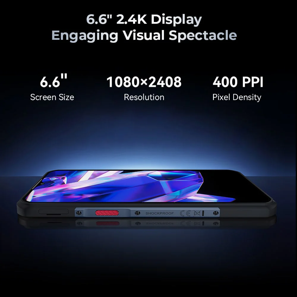 Oukitel WP35 5G Robustes Telefon 11000mAh Akku 15mm Gehäuse Android 14 (24GB+256GB) - Image 7