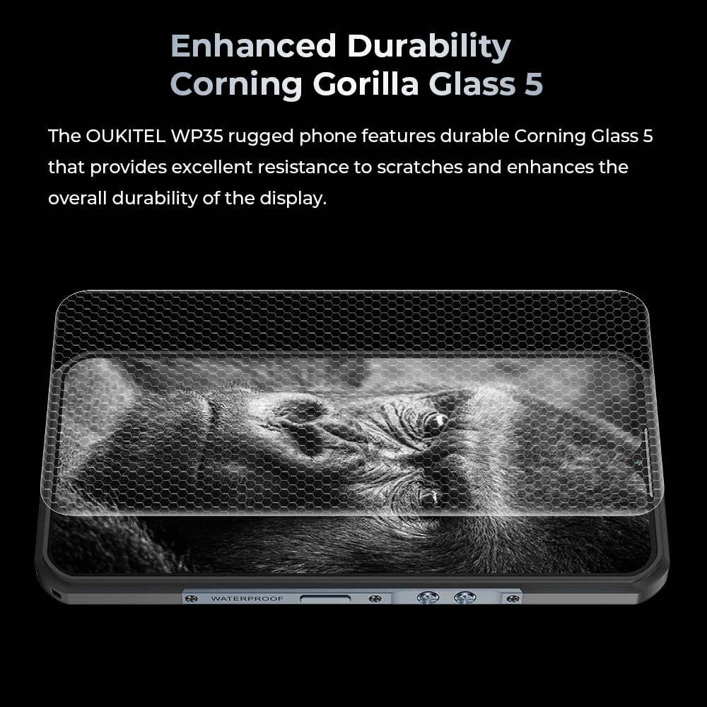 Oukitel WP35 5G Robustes Telefon 11000mAh Akku 15mm Gehäuse Android 14 (24GB+256GB) - Image 8